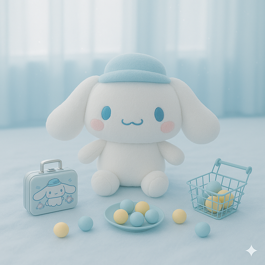 B-【Cinna】 Lucky Scoop Suitcase Set – 14" Edition